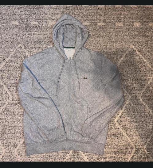 Lacoste  Classic fit zip up grey, Kleding | Heren, Truien en Vesten, Nieuw, Maat 52/54 (L), Grijs, Ophalen of Verzenden