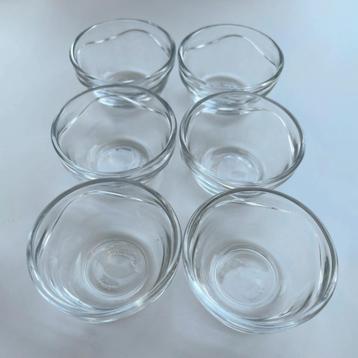 6 Mini potjes voor op tafel voor boter, nootjes,... beschikbaar voor biedingen