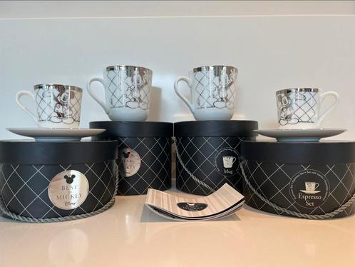 Disney: Best of Mickey, 2 x mug en 2 x espresso set (nieuw), Collections, Porcelaine, Cristal & Couverts, Neuf, Tasse et/ou soucoupe