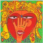 Corneille "Portrait Imaginaire VIII" Gesigneerde zeefdruk, Antiek en Kunst, Kunst | Schilderijen | Modern, Ophalen of Verzenden