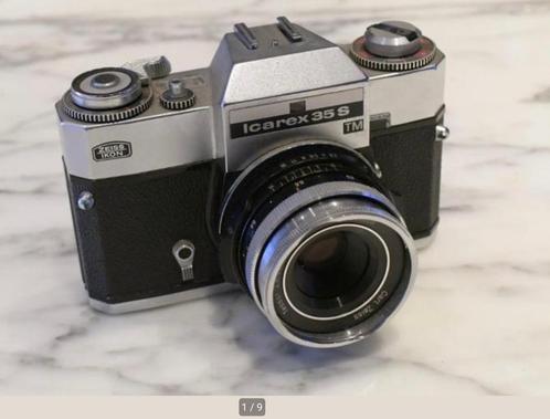 Zeiss Icarex 35S TM met Tessar 50mm/2.8 M42, Verzamelen, Foto-apparatuur en Filmapparatuur, Fototoestel, 1960 tot 1980, Ophalen of Verzenden
