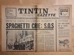 Tintin Gazette @ 1963 @ RARE !!, Ophalen of Verzenden, Gelezen, Hergé.