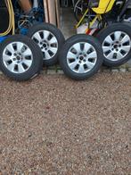 4 jantes Audi A6 pneus hiver 2 à 3 mm, Autos : Pièces & Accessoires, Enlèvement, Utilisé, Pneus hiver, Pneu(s)