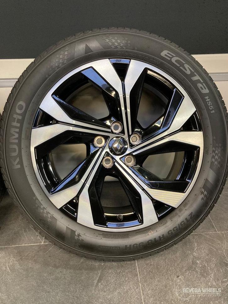 18” originele Renault Arkana Symbioz Captur velgen + banden, Auto-onderdelen, Banden en Velgen, Banden en Velgen, Zomerbanden