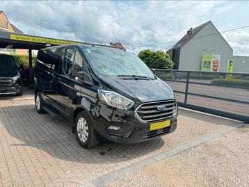 FORD TRANSIT CUSTOM * LIMITED * AUT * DUB CAB * CAMERA * GPS beschikbaar voor biedingen
