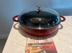 Poêle à sauter Staub, base gaufrée de 28 cm, très bonne, Maison & Meubles, Enlèvement ou Envoi, Comme neuf, Poêle à frire ou Sauteuse