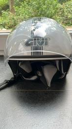 Witte Motorhelm GIVI, M, Systeemhelm, Nieuw zonder kaartje, Dames