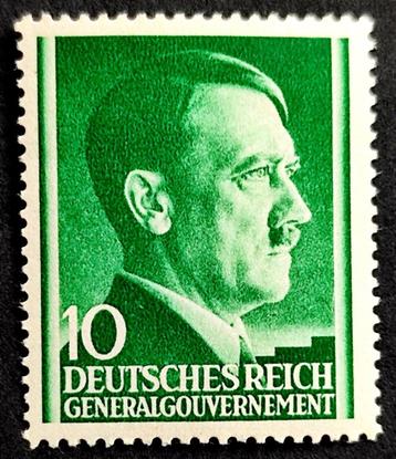 Dt. Reich: Generalgouvernement A.Hitler 1941 POSTFRIS, Enlèvement ou Envoi, Autres périodes, Non oblitéré