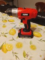 FERM boormachine 20V 2.0Ah, Bricolage & Construction, Outillage | Foreuses, Enlèvement, Comme neuf, Moins de 400 watts, Foreuse et Perceuse