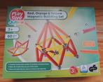 Set de construction magnétique Rouge Orange Jaune, Ophalen, Bouwen