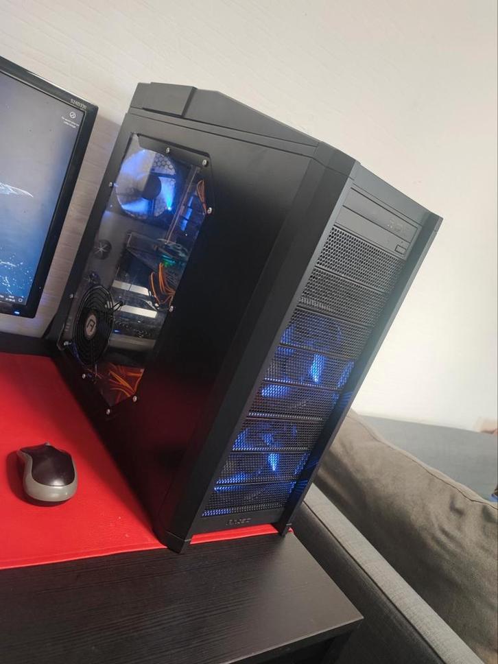 Ordinateur gameur, Computers en Software, Desktop Pc's, Zo goed als nieuw, 4 Ghz of meer, HDD, SSD, 4 GB, Met videokaart, Gaming