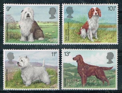 Postzegels uit Engeland - K 4393 - honden, Timbres & Monnaies, Timbres | Europe | Royaume-Uni, Non oblitéré, Envoi