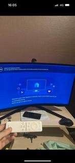Sasmung g65 monitor/tv 27inch curved smart screen, Ophalen of Verzenden, Zo goed als nieuw