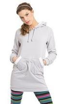 Grijze jurk / lange trui van Pussy deluxe - Maat large, Kleding | Dames, Jurken, Ophalen, Grijs