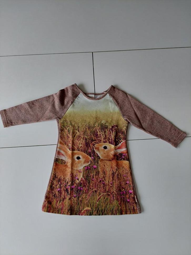 Winterjurkje WILD maat 98/104, Kinderen en Baby's, Kinderkleding | Maat 98, Zo goed als nieuw, Meisje, Jurk of Rok, Verzenden