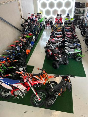 Nieuwe kinder crossmotor,quad,mini bike. Electrische of b  beschikbaar voor biedingen