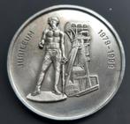 Tinnen mijnwerkersmedaille -, Ophalen of Verzenden, Zo goed als nieuw