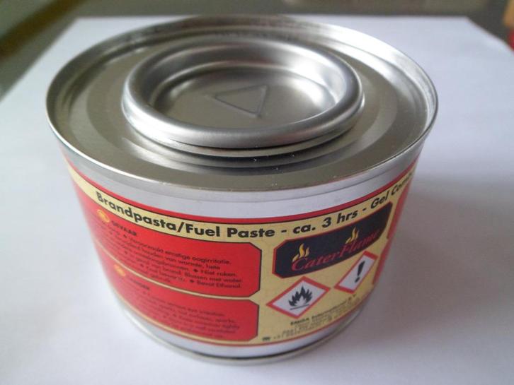 Brandpasta CaterFlame ­3uur brandtijd voor warm houden eten, Hobby en Vrije tijd, Feestartikelen, Nieuw, Overige typen, Ophalen of Verzenden