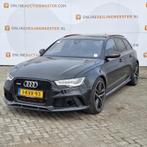Personenauto Audi, A6 Avant 4.0 TFSI RS6 quattro, zwart bouw, Auto's, Automaat, Gebruikt, 8 cilinders, Leder