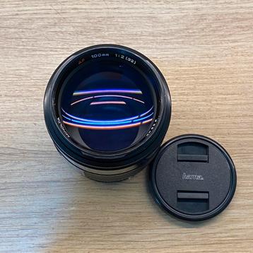 Minolta AF 100mm f2, Sony A - zeldzaam *perfecte staat beschikbaar voor biedingen