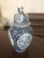 Royal Sphinx Delft balustervase met deksel, Ophalen