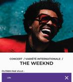 2 places de concert pour the weeknd le 4 juillet à Lilles, Juillet
