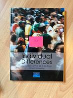 Individual differences boek psychologie, Ophalen, Zo goed als nieuw
