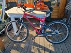 Rode fiets, Fietsen en Brommers, Fietsen | Mountainbikes en ATB, Ophalen, Gebruikt, Heren