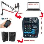 Studio Opname Set voor Stream, Zang, Vlog Studio-1, Ophalen of Verzenden, Nieuw, Studiomicrofoon