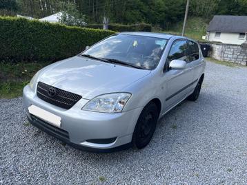 Toyota Corolla 1.4VVTI 2004 - 213mkm, Autos, Argent ou Gris, Achat, 1200 kg, Corolla
