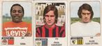 3 stickers Panini Football 1973-74, Verzenden, Gebruikt, Stickers en Plaatjes