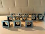 13 inbouwspots, Huis en Inrichting, Ophalen, Gebruikt, Plafondspot of Wandspot, Inbouw