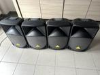 4x Behringer B112D Actieve full range speakers, Audio, Tv en Foto, Luidsprekerboxen, Gebruikt, Overige typen, 120 watt of meer
