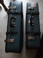 2 vintage valiezen, 35 à 45 cm, Plastique dur, Enlèvement, 60 à 70 cm