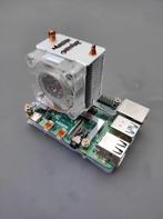 Raspberry Pi 4 Modèle B - 4GB Ram + Tour de refroidissement, Computers en Software, Desktop Pc's, Ophalen, Minder dan 2 Ghz, Zo goed als nieuw