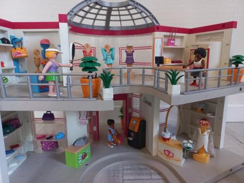 Playmobil City Life winkelcentrum 5485, Kinderen en Baby's, Speelgoed | Playmobil, Gebruikt, Complete set, Ophalen of Verzenden