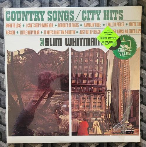 LP Slim Whitman Countrysongs/City Hits uit 1964, Cd's en Dvd's, Vinyl | Country en Western, Gebruikt, Ophalen of Verzenden