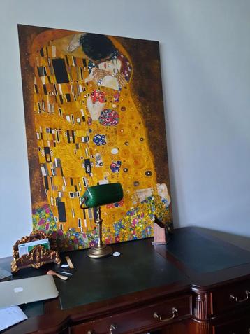 De kus schilderij Klimt
