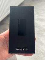 Samsung Galaxy S23 fe 128gb Zwart NIEUW verzegeld. vd/ech, Telecommunicatie, Galaxy S23, Nieuw, Zonder abonnement, Zwart