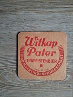 Oud bierviltje/sous bock witkap pater trappistenbier, Ophalen of Verzenden