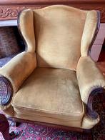 2 klassieke zetels, Huis en Inrichting, Fauteuils, Ophalen, Gebruikt, Stof