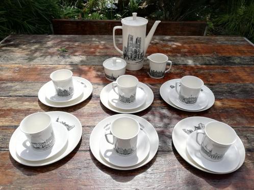 Villeroy & Boch Luxembourgh koffieservies Belgische steden, Antiquités & Art, Antiquités | Services (vaisselle) complet, Enlèvement ou Envoi