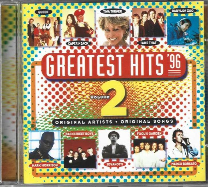 CD The Greatest Hits 1996 - Vol 2, Cd's en Dvd's, Cd's | Verzamelalbums, Zo goed als nieuw, Dance, Ophalen of Verzenden