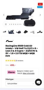 Racingline R600 air intake + intake slang, Auto-onderdelen, Ophalen of Verzenden
