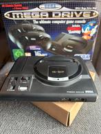Sega Mega Drive Mini compleet in doos, Games en Spelcomputers, Spelcomputers | Sega, Ophalen of Verzenden, Nieuw, Met 2 controllers