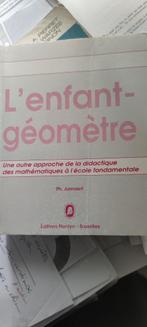 Manuel l'enfant-géomètre, Livres, Livres d'étude & Cours, Jonnaert Philippe, Enlèvement, Utilisé, Autres niveaux