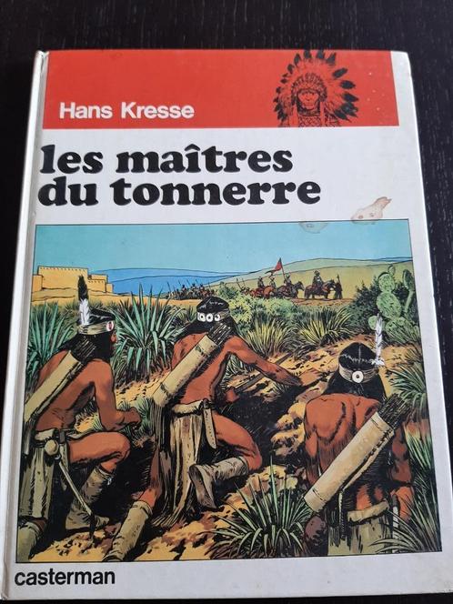 Les maîtres du tonnerre (Hans Kresse), Boeken, Stripverhalen, Gelezen, Eén stripboek, Ophalen of Verzenden