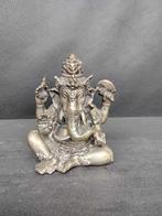 Beeldje van Ganesh/Ganapati/ zilver brons/India/Azië, Ophalen of Verzenden, Nieuw