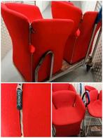 Mes 😃 2 🛋 FAUTEUILS BLOOMY ? Petit ? P. URQUIOLA Design ?, Huis en Inrichting, Ophalen, Metaal, Minder dan 75 cm, Zo goed als nieuw