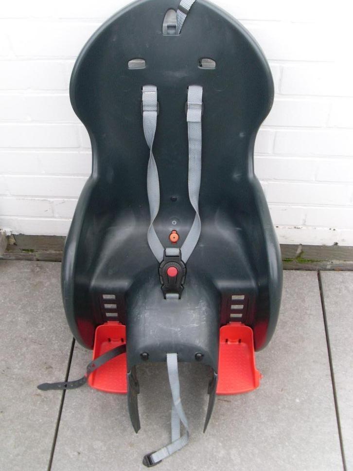 Kinderzitje Polisport WALLAROO CFS, Fietsen en Brommers, Fietsaccessoires | Fietsstoeltjes, Gebruikt, Achterzitje, 9 t/m 18 kg